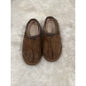 UGG Men's Tasman II Chestnut Suede Slippers Size 11